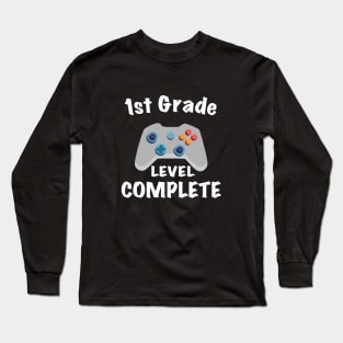 1st Grade Level Complete Graduation 2020 Long Sleeve T-Shirt